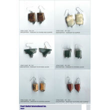 Earrings In Cabochon